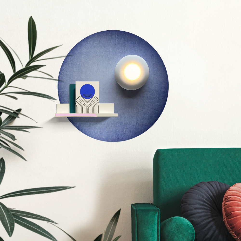 Amenajare perete cu tapet magnetic și accesorii fără găurire – Living magnetic 40 | Magnest