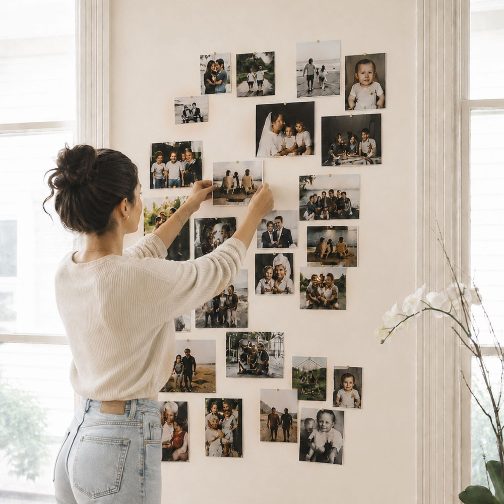 Amenajare perete cu tapet magnetic și accesorii fără găurire – Living magnetic 50 | Magnest