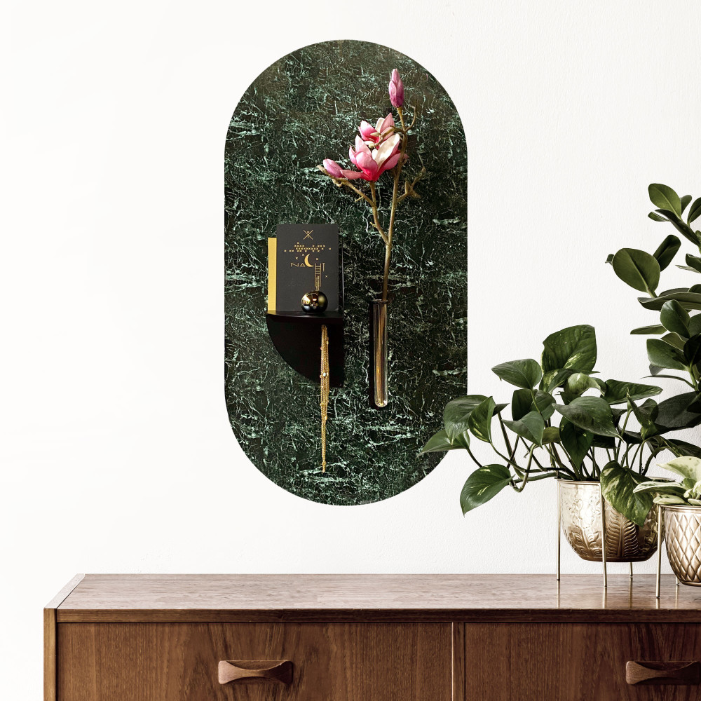 Amenajare perete cu tapet magnetic și accesorii fără găurire – Living magnetic 12 | Magnest
