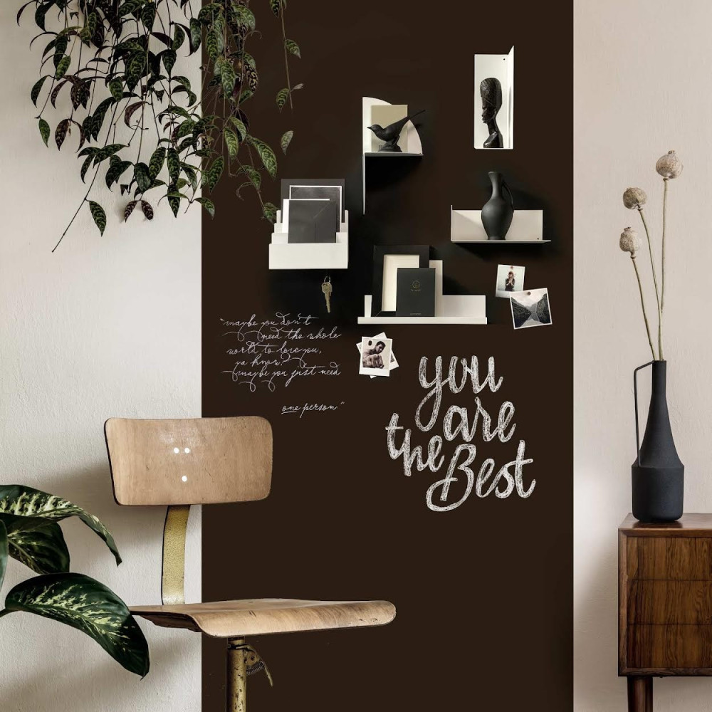Amenajare perete cu tapet magnetic și accesorii fără găurire – Living magnetic 13 | Magnest