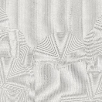 Wallpaper Sakamoto Grey cu design minimalist, în dormitor