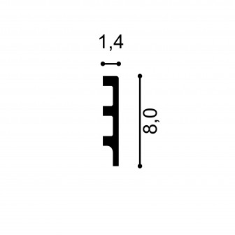 Plinte decorative Mardom Decor MRD-MD014, material: PolyForce