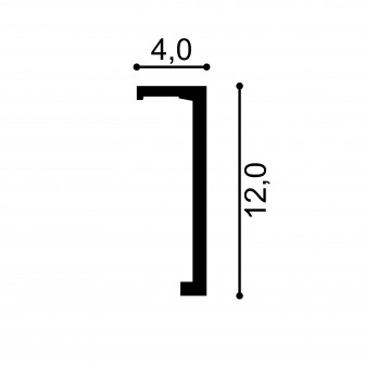 Scafe tavan (iluminat indirect, LED) Mardom Decor MRD-QL035T, material: PolyForce