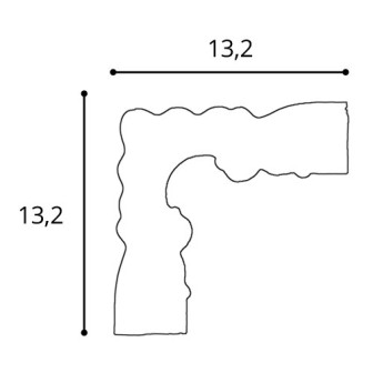 Coltar decorativ pentru brauri