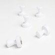 Magneți în forma de pion - set de 5 buc, albi