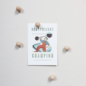 Bile magnetice din lemn fixând o ilustrație