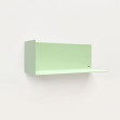 Poliță metalică pentru tapet magnetic - Medie, Verde Mentă