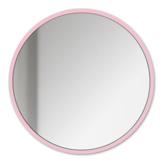 Oglindă magnetică roz, perfectă pentru tapet magnetic