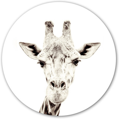 Sticker magnetic girafă pentru camera copilului