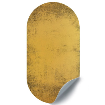 Sticker magnetic auriu vintage, dimensiune 47x90cm