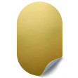 Sticker magnetic, auriu, 37x60cm