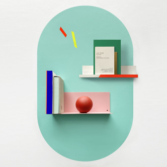 Sticker magnetic decorativ, culoare mentă, design modern