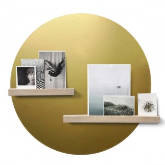 Sticker magnetic decorativ auriu, 60cm