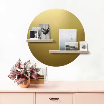 Sticker magnetic decorativ auriu, 60cm