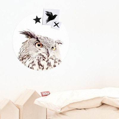 Sticker magnetic bufniță pentru camera copilului